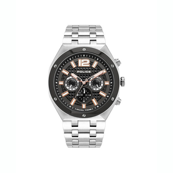 Police chronograph deals dual time